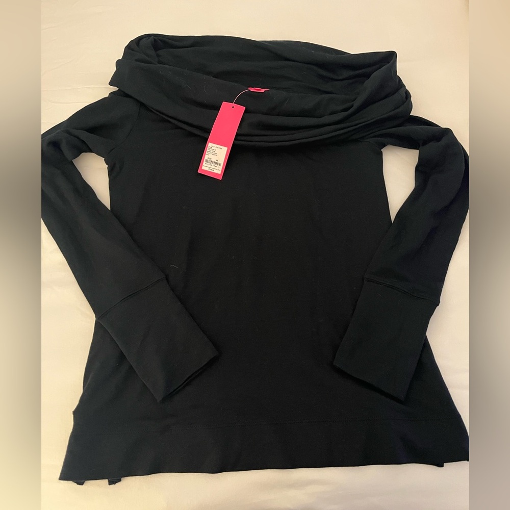 NWT Black Lilly Pulitzer off the shoulder top